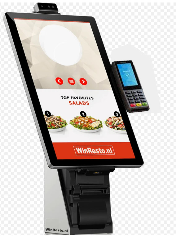 self-order kiosk bestelzuil order body horeca besteelsysteem